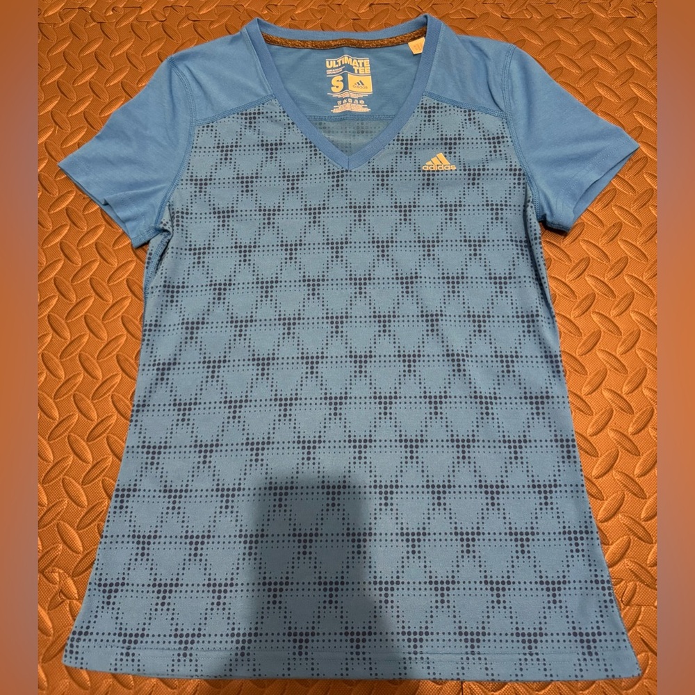 Adidas Ultimate Climalite Tee Blue